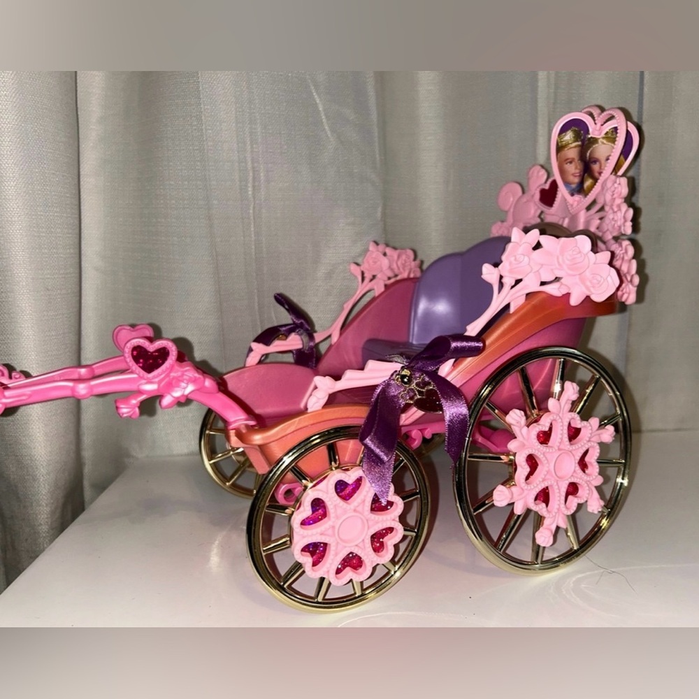 Barbie 2002 Rapunzel Horse Carriage